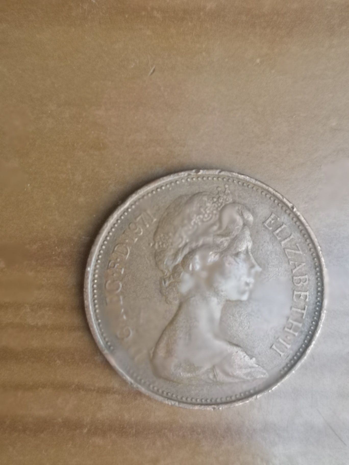 Moeda 2 new pence de 1971