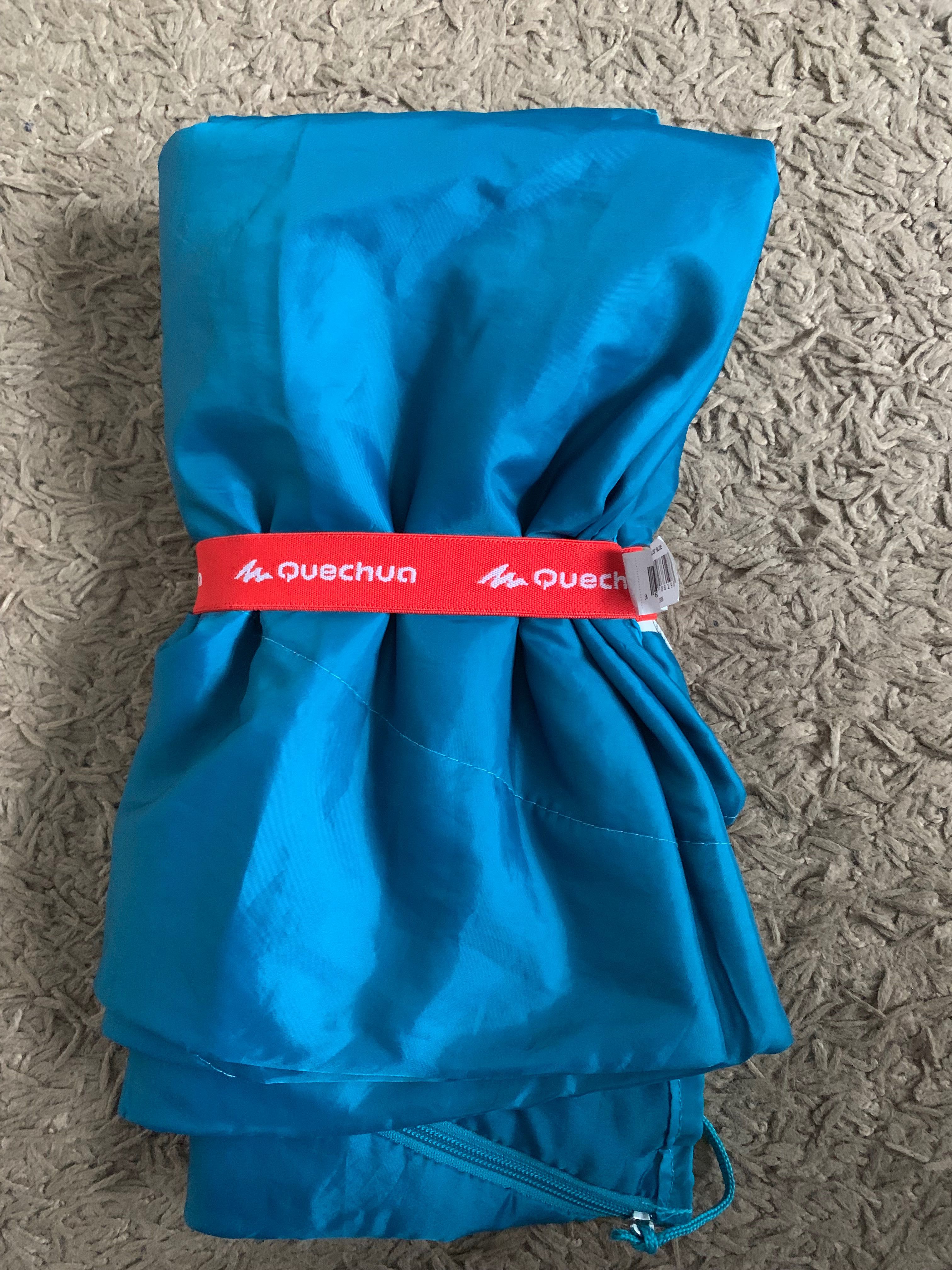Śpiwór jak nowy 176/74 decathlon arpenaz 25 blue