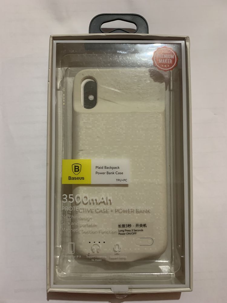 Чехол повербанк / case powerbank baseus на iphone x/xs/10