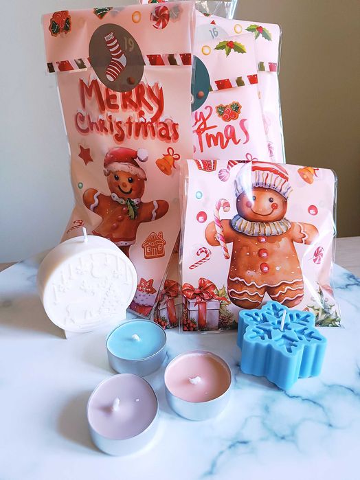 Kalendarz adwentowy ze świecami