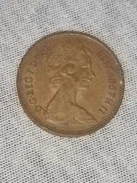 Moneta Angielska Kròlowa Elizabeth II 2P 1980