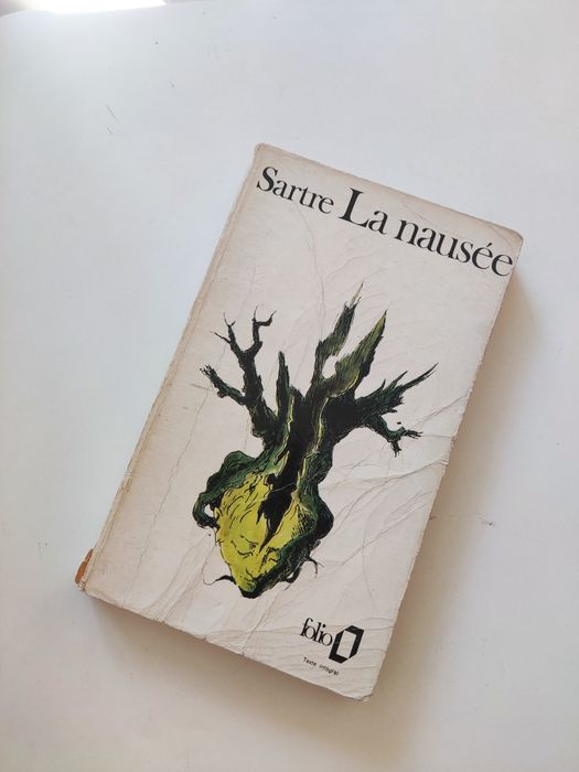 Книга "La nausee" Sartre ("Нудота" Сартр)