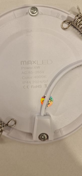 75 Focos Maxled 6w 4000k Branco Naturall