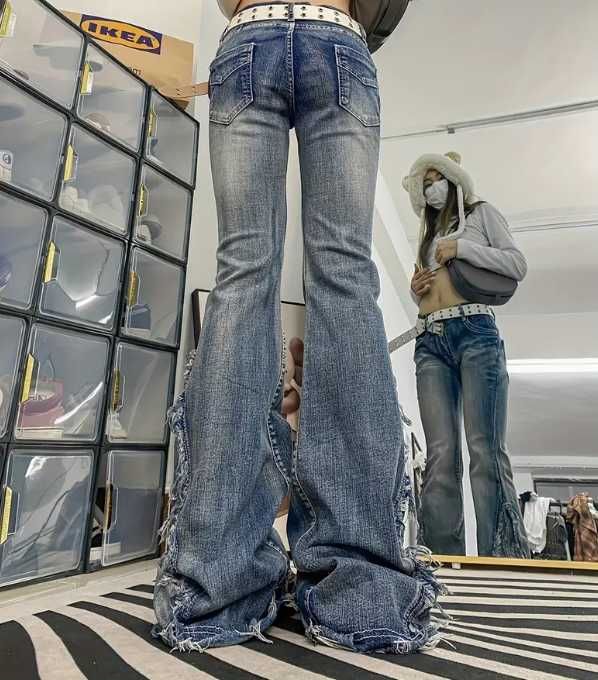 Женские клеши кастом