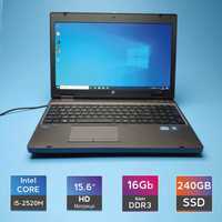 Ноутбук HP ProBook 6560b (i5-2520M/RAM 8GB DDR3/SSD 240GB) Б/В (6999)