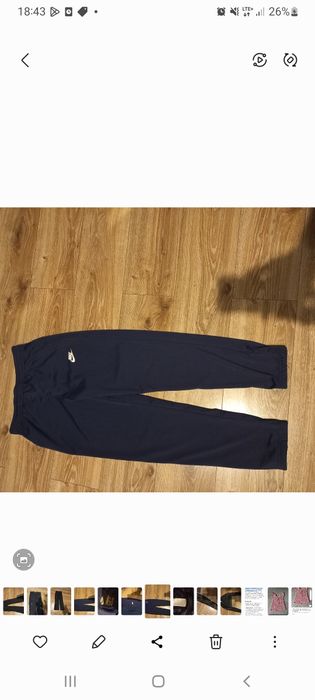 Nike 158/170 cm. Granatowe.