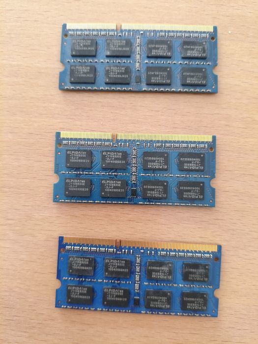 Pamięć RAM DDR3 SO-DIMM Elpida 2 GB 1066 MHz 3 szt. 6GB