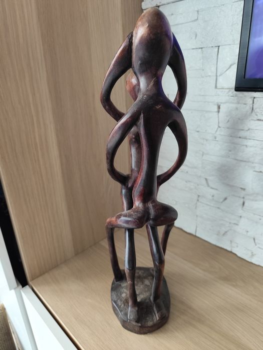 Afrykańska rzeźba z drewna