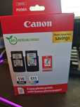 Zestaw tusz Canon PG-510 / CL-511 + papier fotograficzny