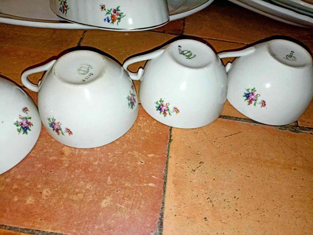 Conjunto louça cerâmica Sacavém