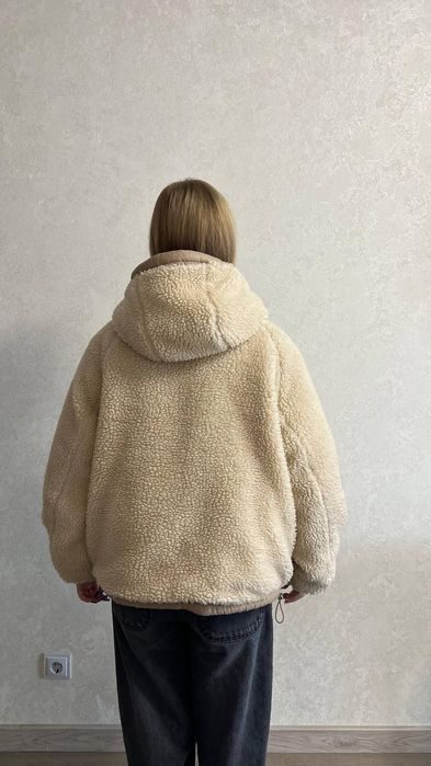 Двостороння зимова куртка. Куртка тедді