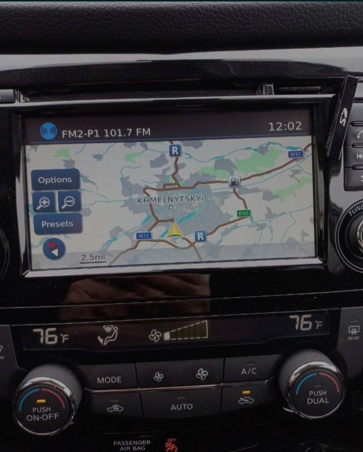 Карти навігації Nissan connect 3