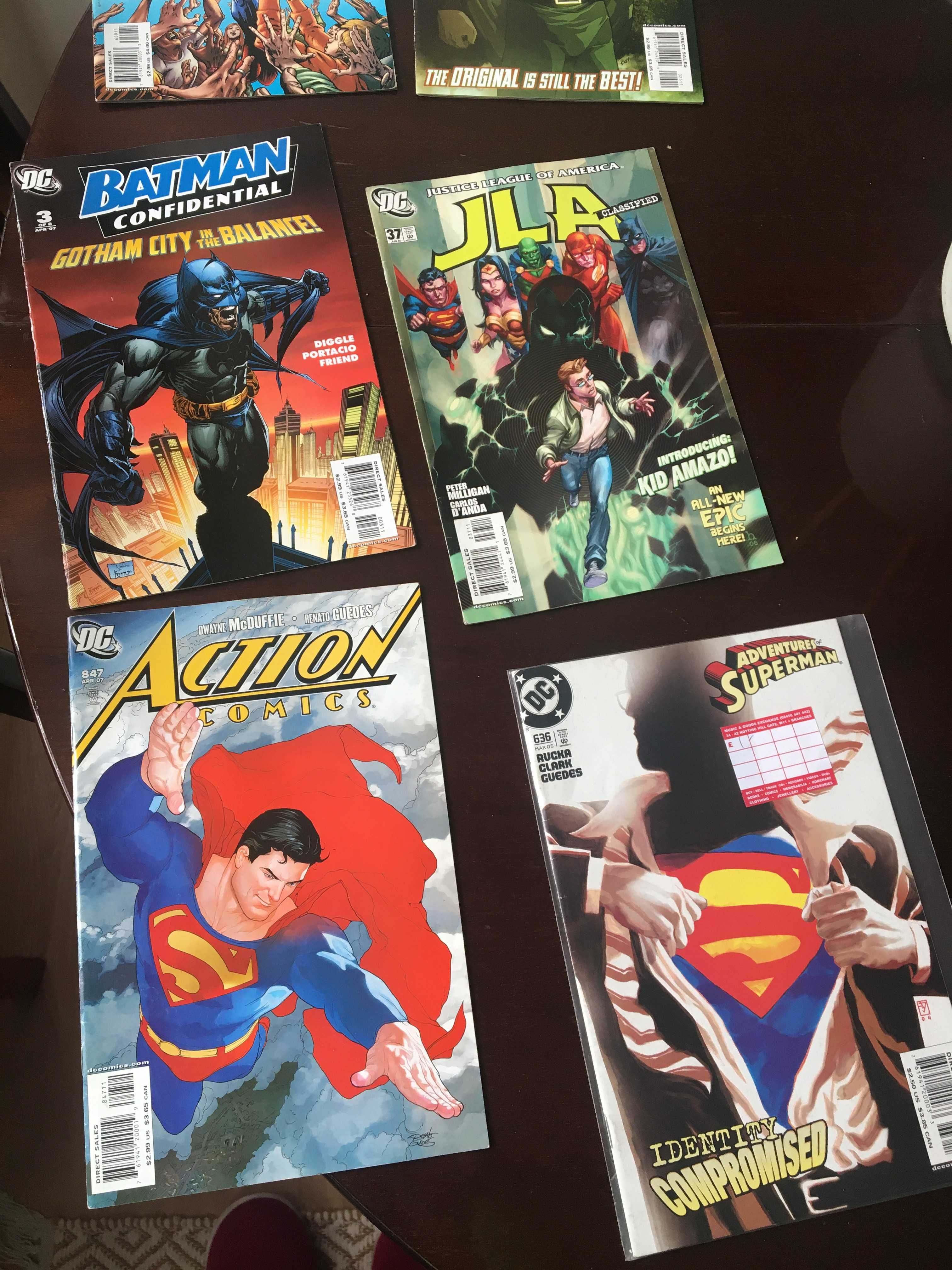 DC COMICS - Batman, Superman, Green Latern, JLA