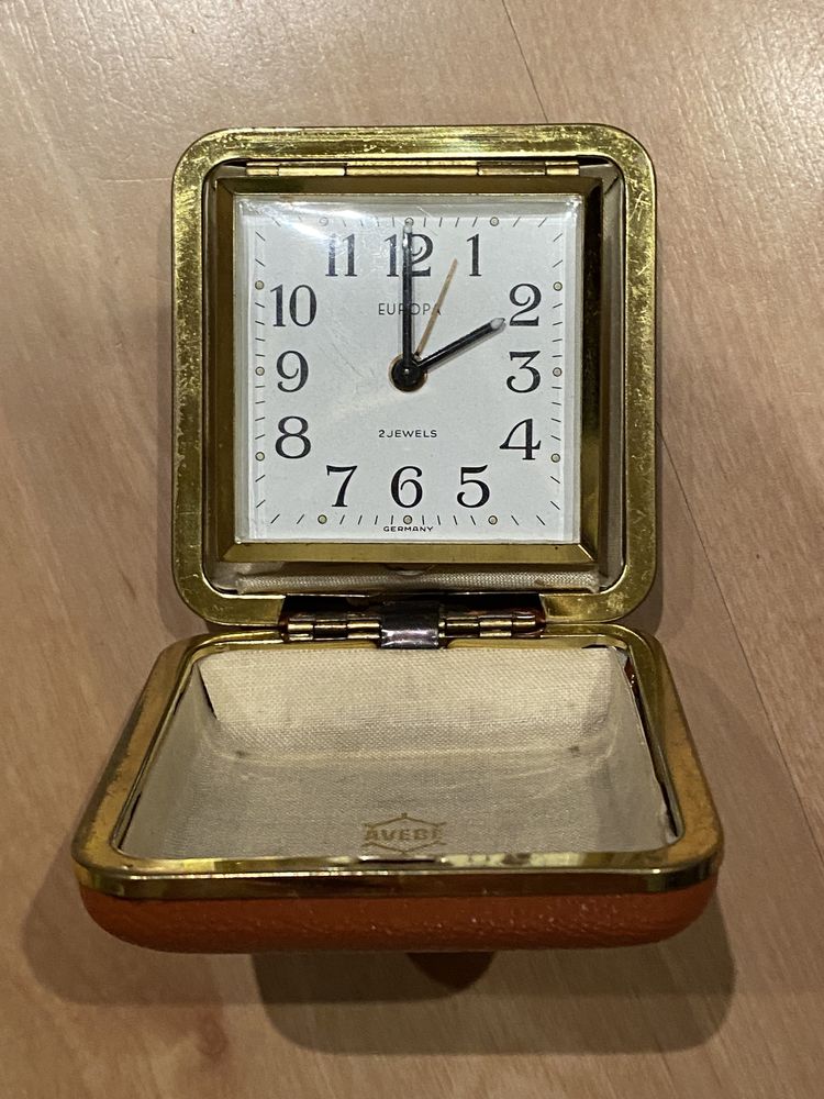 Zegarek podróżny Europa prl vintage retro