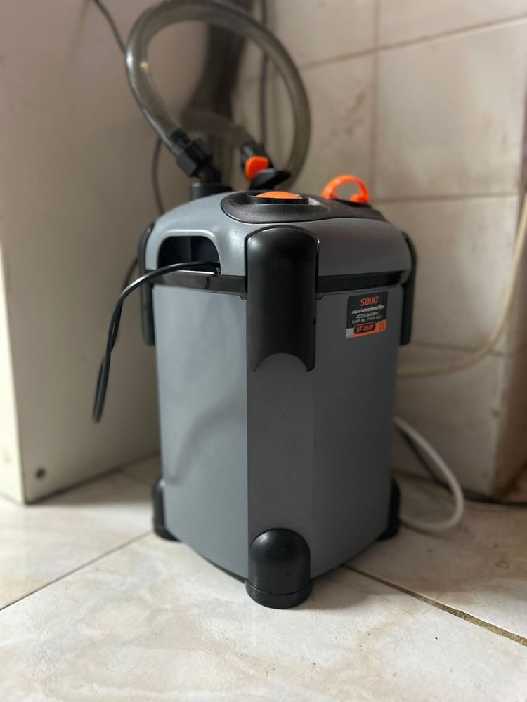 Aquario 80cm com acessorios todos