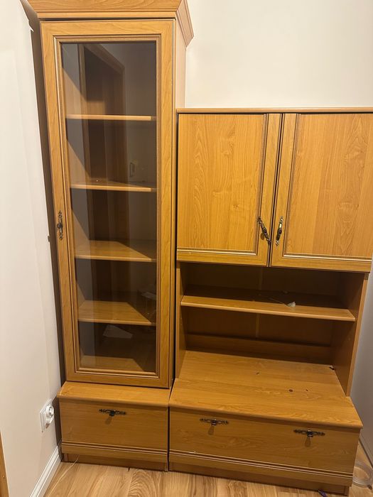 Meble zestaw szafa słupek barek