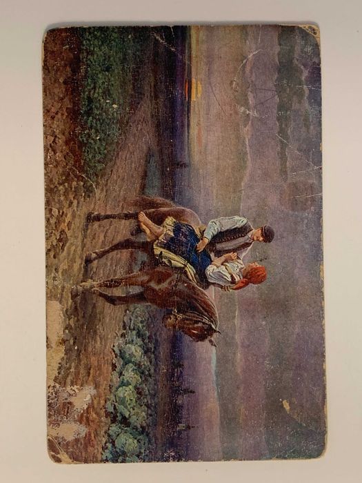 komplet 3 pocztówek, przedwojenne niemieckie