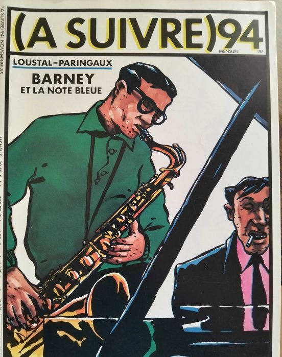 A SUIVRE 4 revistas de banda desenhada de 1985
