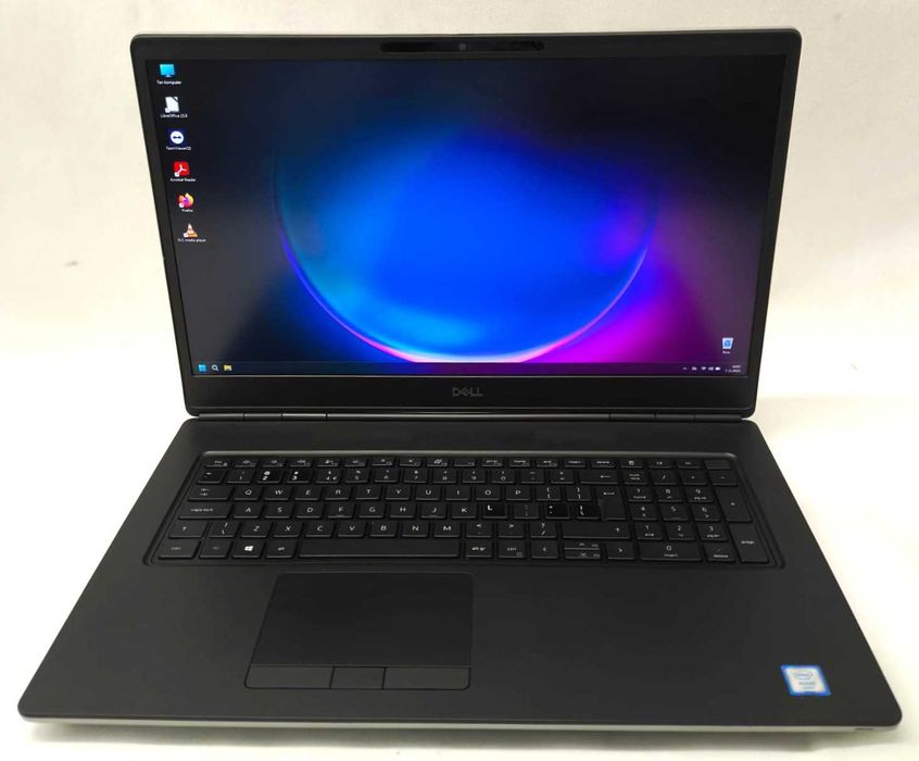 Laptop DELL stacja GRAFICZNA 17,3" XEON 5.3GHz 64GB RAM RTX 16GB W11