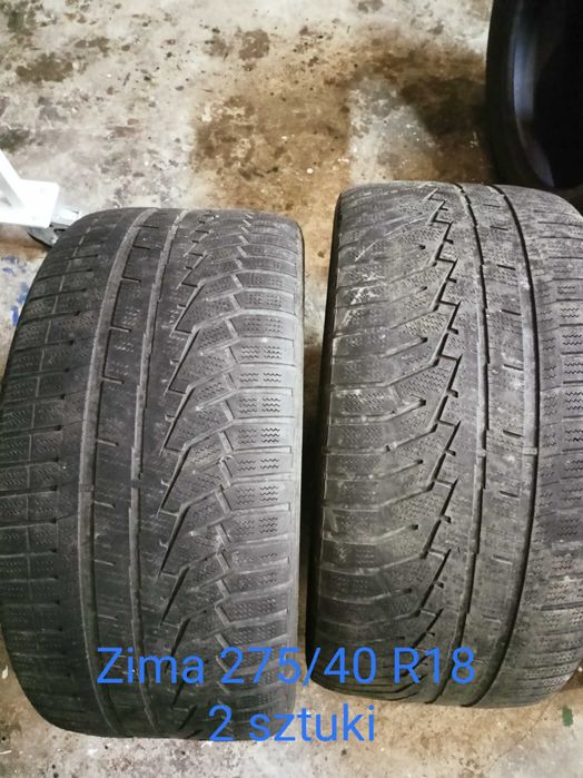 Opony R18 do opalania Zima Lato 2 komplety