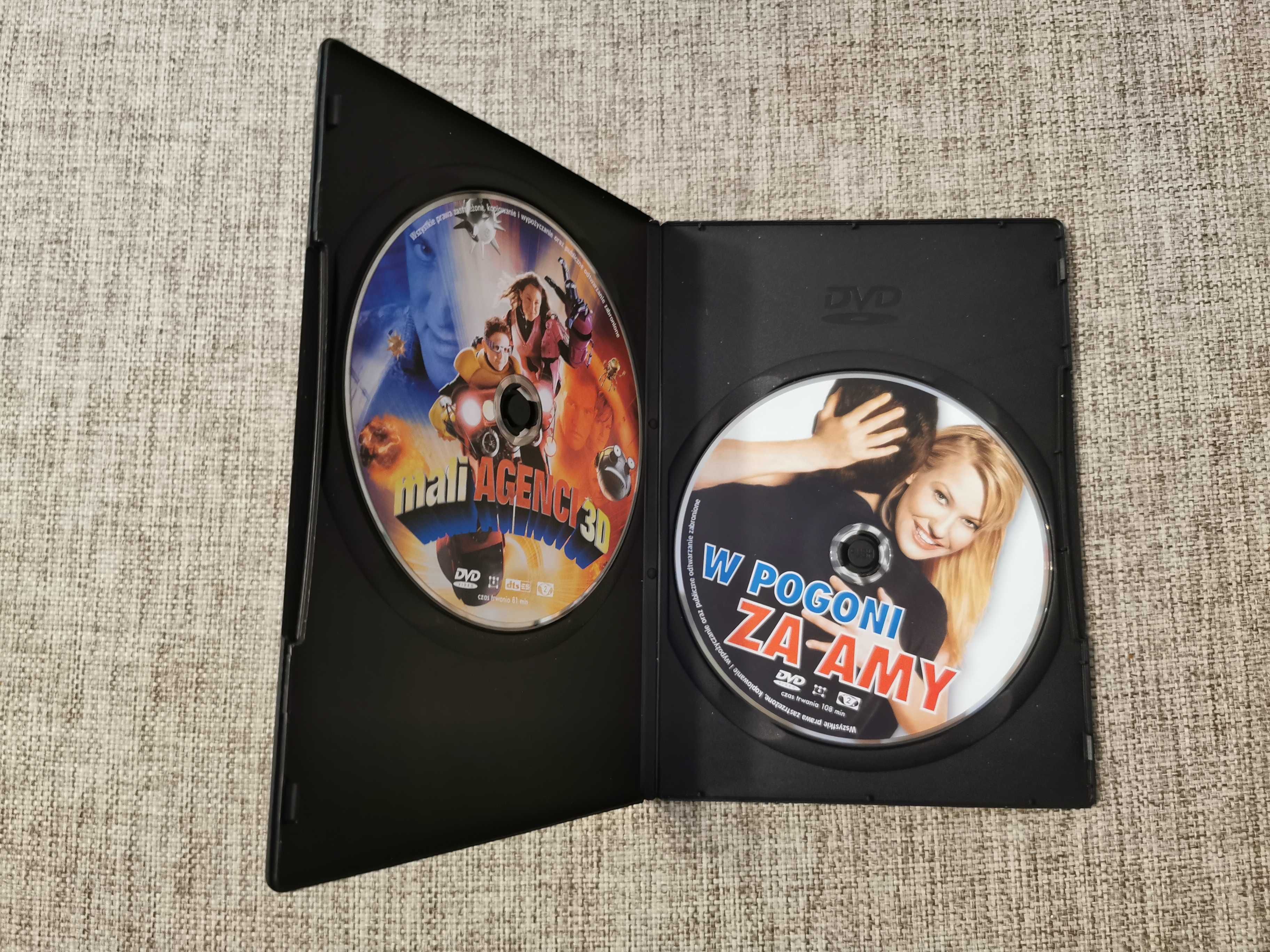 Filmy DVD - W pogoni za Amy i Mali agenci 3D