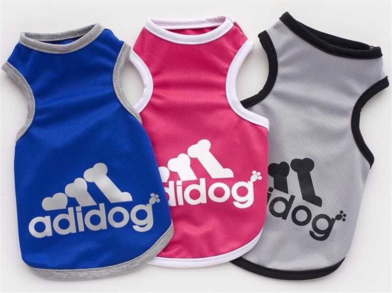 Adidog ubranko koszulka t-shirt dla małego psa, roz. S