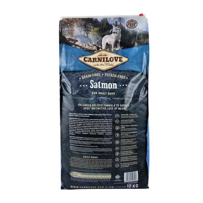 Сухой корм для взрослых собак Carnilove Salmon Adult 12 кг