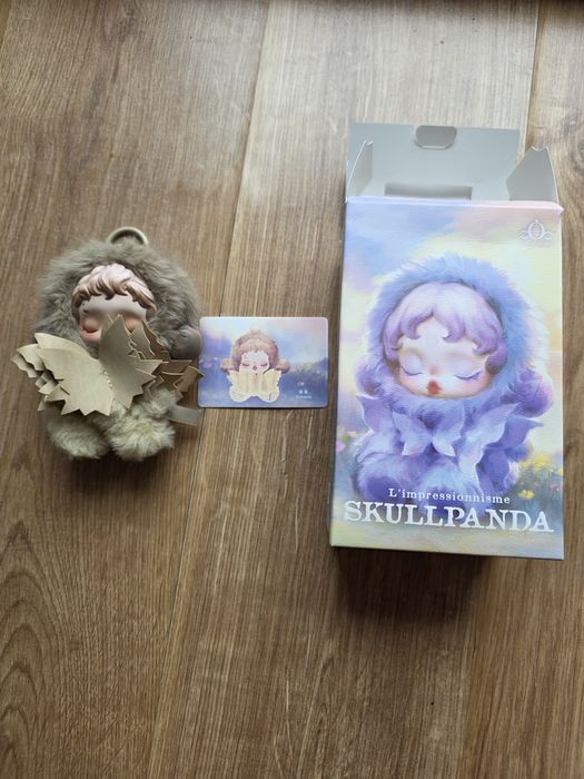 Skullpanda brelok pluszak teakwood