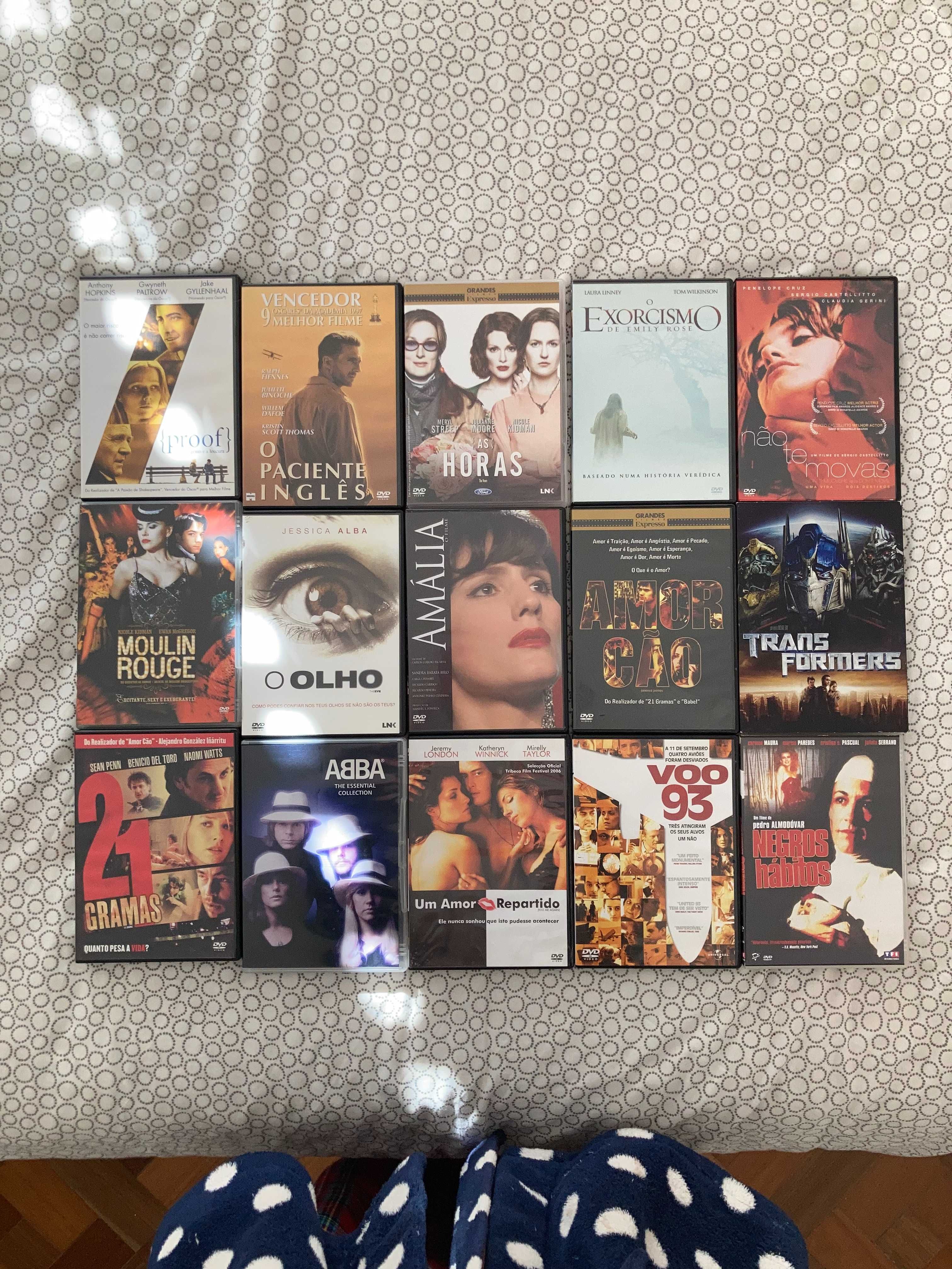 Filmes DVD - pacote de 15