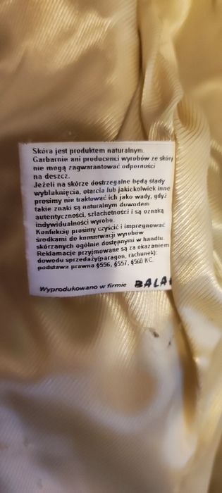 Ramoneska damska ze skóry