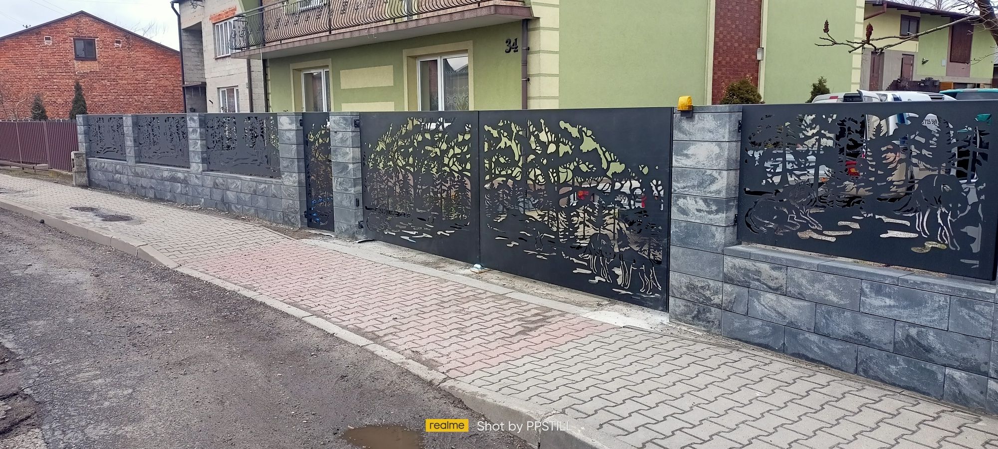 Ogrodzenia, balustrady nowoczesne ogrodzenia