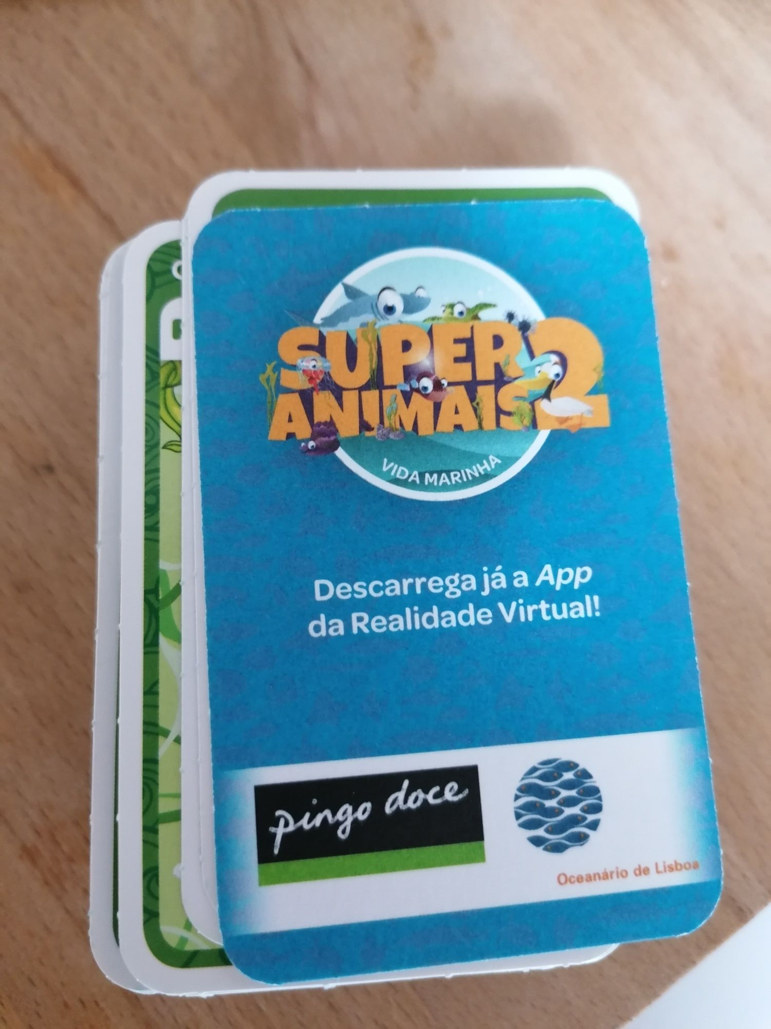 Coleção Cartas Super Animais 2 Pingo Doce