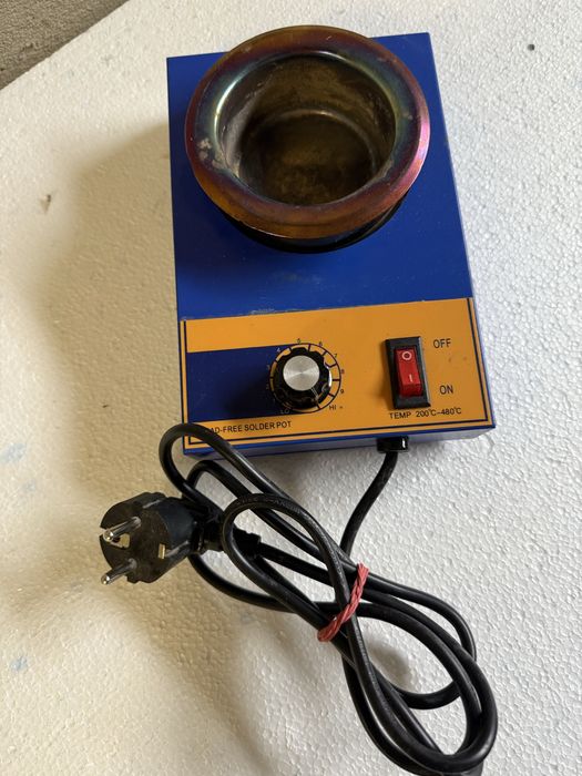 TYGIEL lutowniczy do topienia ołowiu i cyny DZ-7.0.5.0.5 480°C