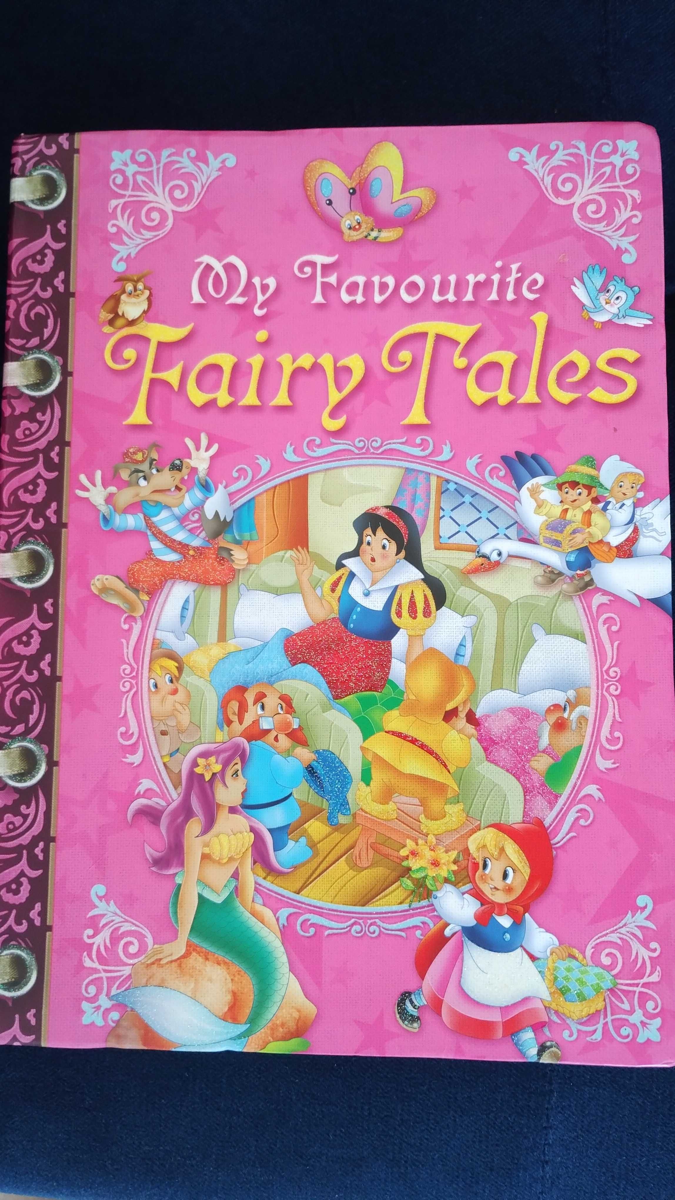My favourite fairy tales duża książka dla dzieci po angielsku