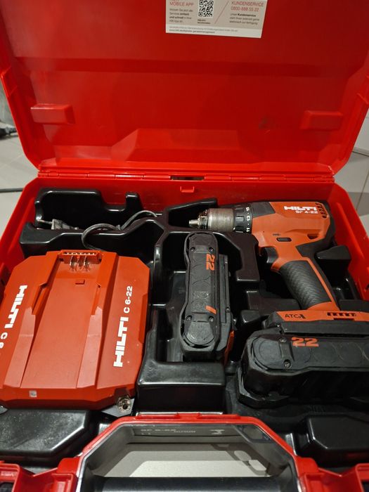 Hilti Wkrętarka SF 4-22 cały zestaw okazja