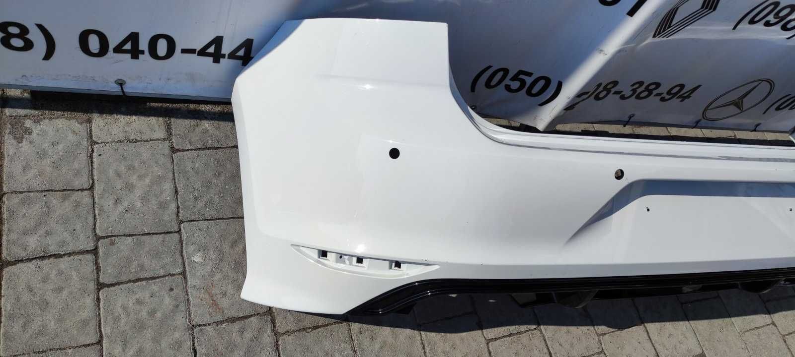 Бампер задній хечбек VW Golf 7 R-line R (2012-2017) 5G6807421E до рест