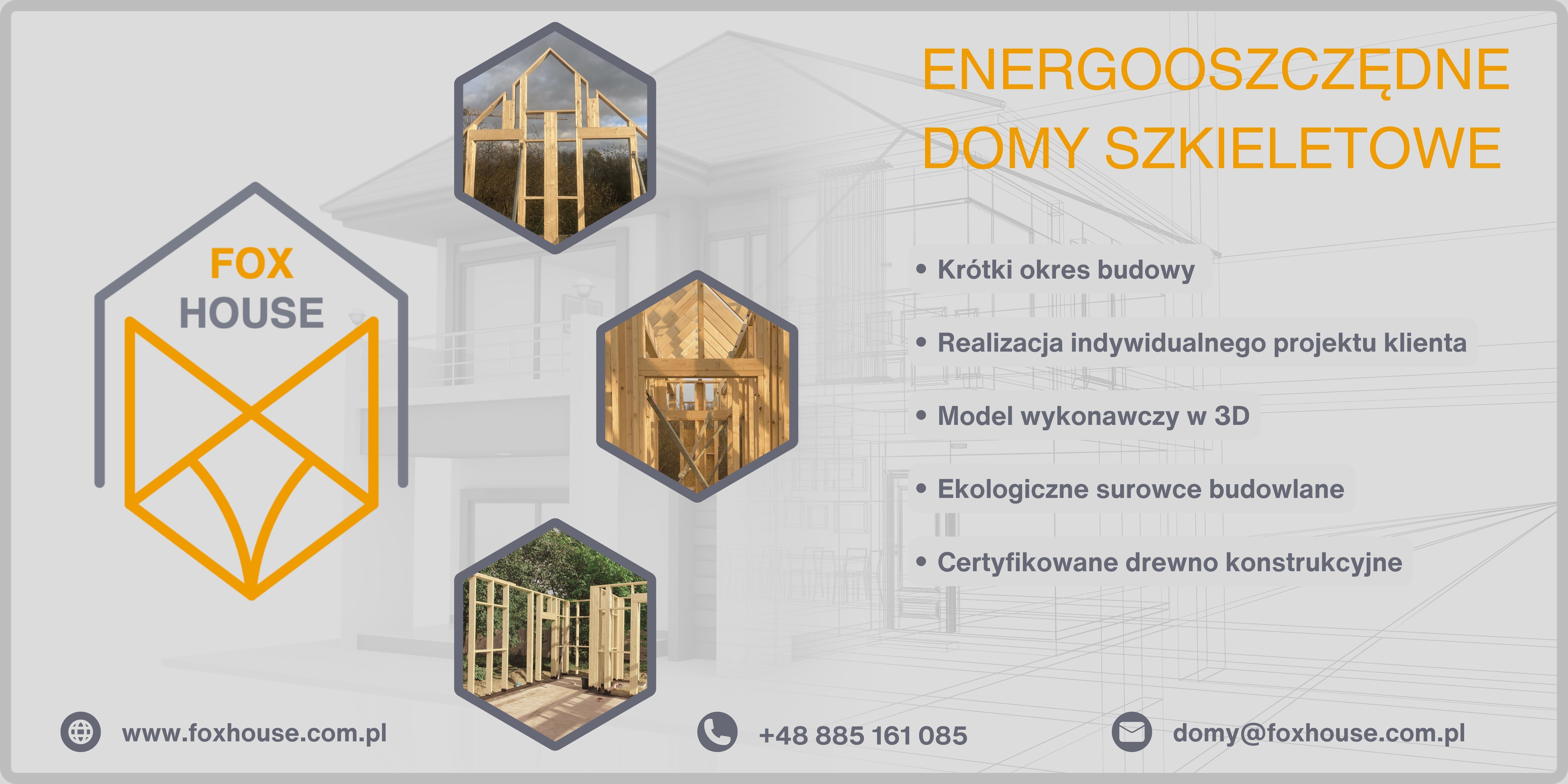 Energooszczędne domy szkieletowe / Domy drewniane