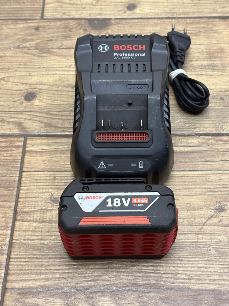 Bateria, akumulator BOSCH 18V 5Ah | ładowarka GAL 1880 CV
