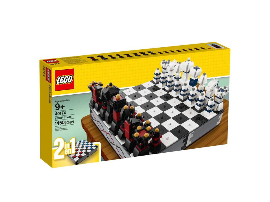 LEGO 40174 Zestaw Szachów z motywem LEGO Szachy