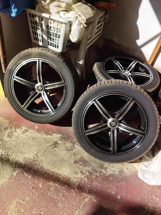 Jantes 17' para venda com pneu