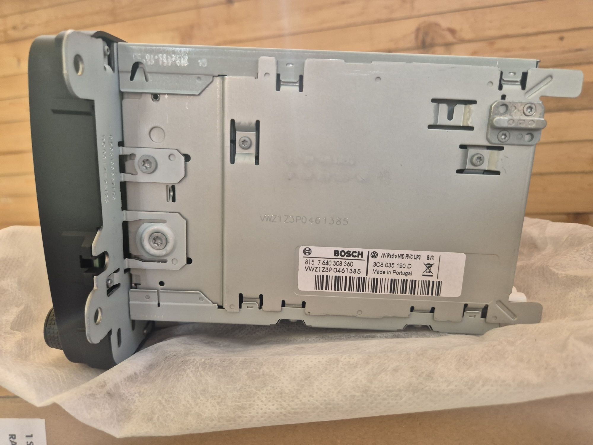 Fabrycznie NOWE radio VW RCD 510 Bosch Golf Passat Tiguan Eos Touran
