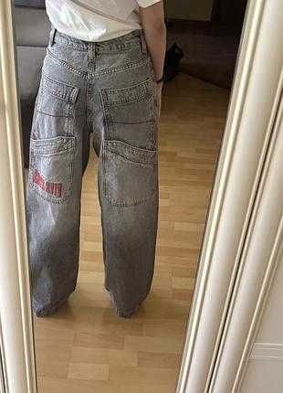 Бершка bershka джинсы джинси супер баги багі xs s m l xl