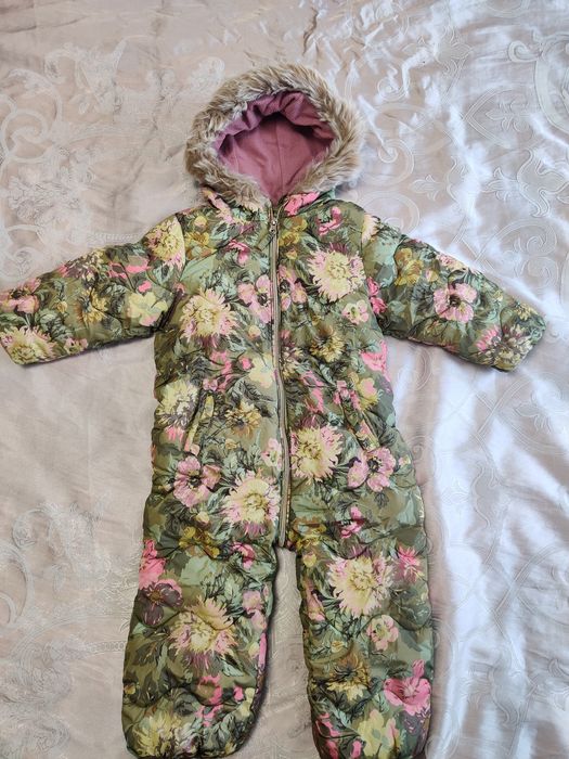 Комбінезон зимовий, куртка, лижна термокуртка для дівчинки