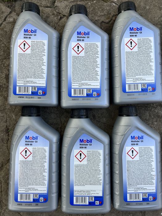 Mobil 80W-90 трансмісійне масло (олива)