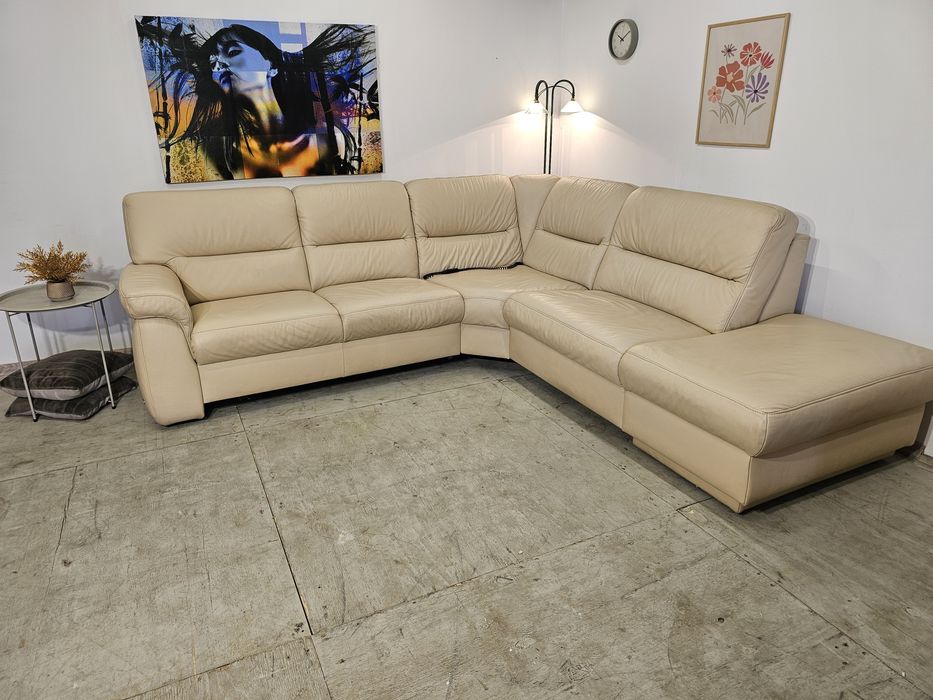 Narożnik skóra naturalna "Himolla"el.relax