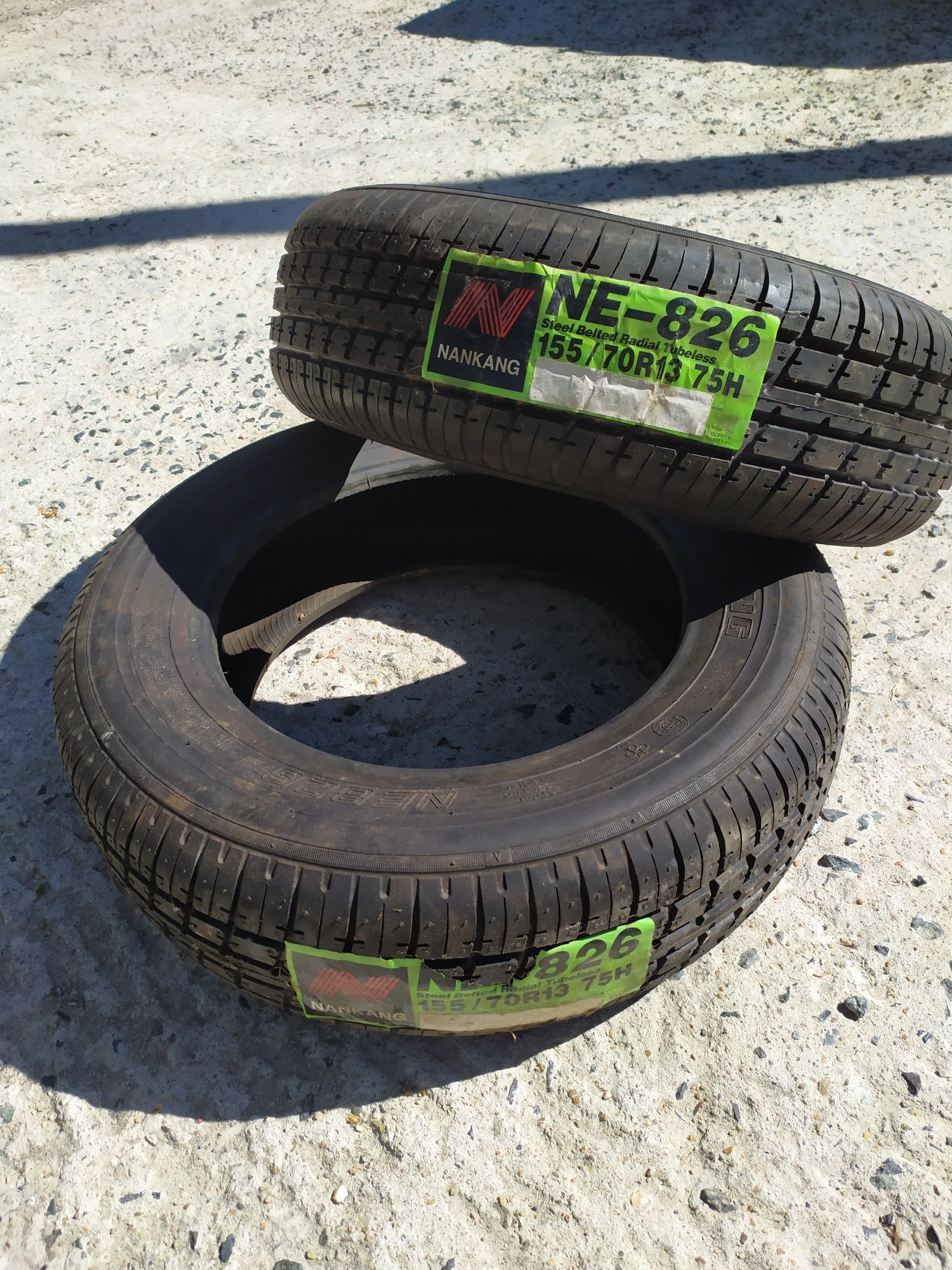2 pneus novos NE-826,155/70R13 75H