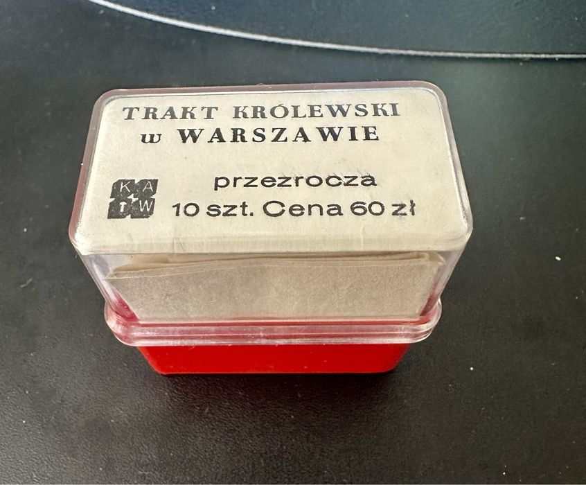 Slajdy Trakt Królewski w Warszawie Przezrocza