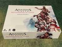 Assassins Creed PL - Gra planszowa, pomalowane figurki,  domki