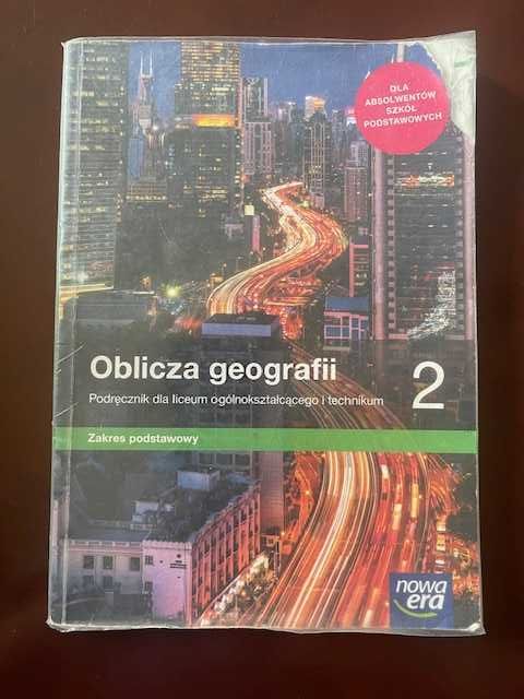 Oblicza geografii 2 - zakres podstawowy, podręcznik do geografii
