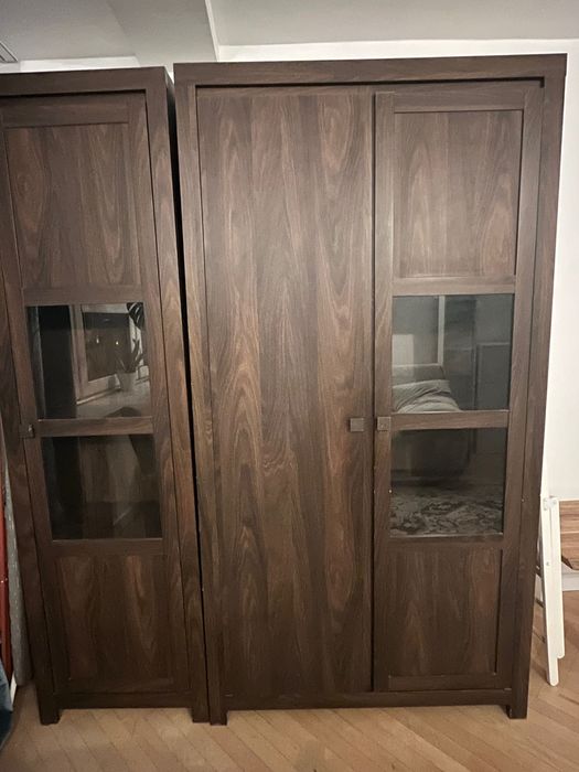 Szafa 2 drzwiowa i witryna